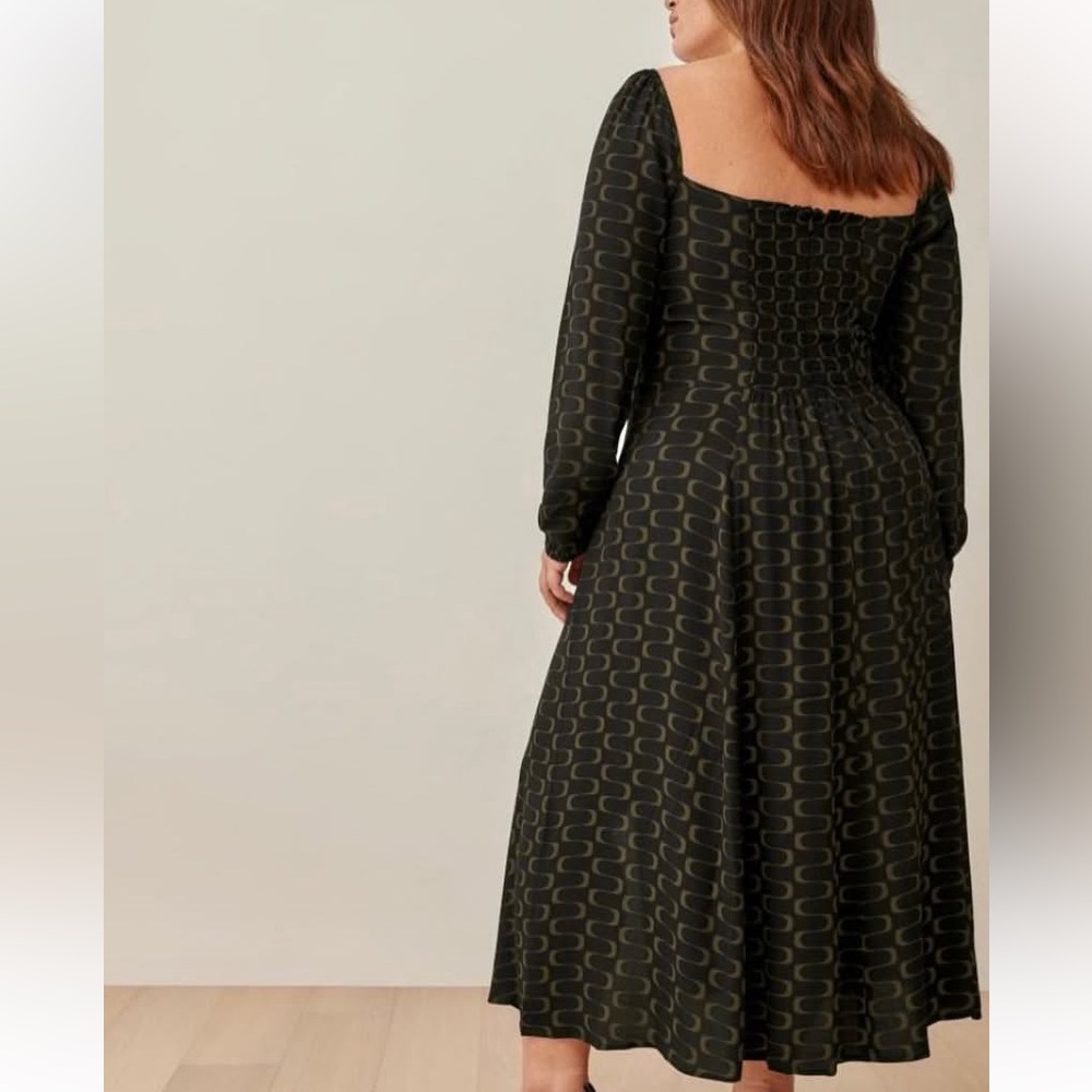 Reformation Sigmund Dress Linguini - Picture 2 of 8